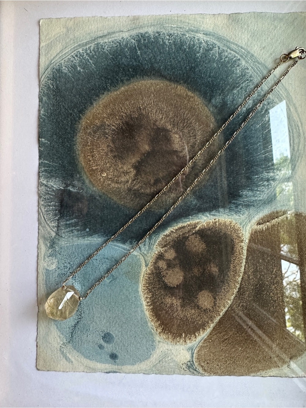 Rutilated Quartz  Necklace